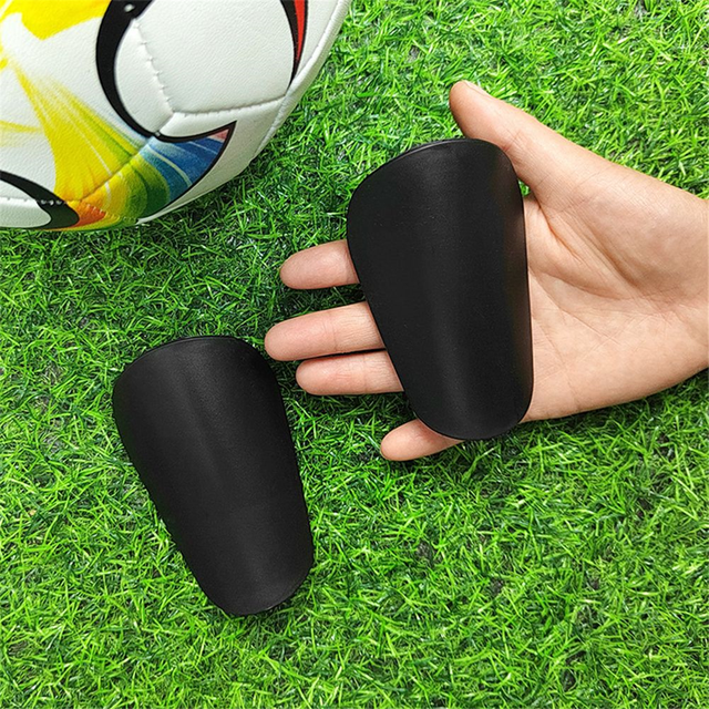 5Pcs Black Shin Guards Mini Shin Pads, Wear-Resistant Shock-Absorbing Football Shin Pads, Football Training Shin Pads
