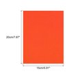 thumbnail image 2 of Unique Bargains Self-Adhesive Velvet Patches Repair Patches Orange 2 Pack, 2 of 5