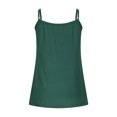 thumbnail image 4 of ohmzyzo Womens Plus Size Tank Tops V Neck Sleeveless Cami Adjustable Spaghetti Strap Camisole Summer Basic Tank Shirts, 4 of 6