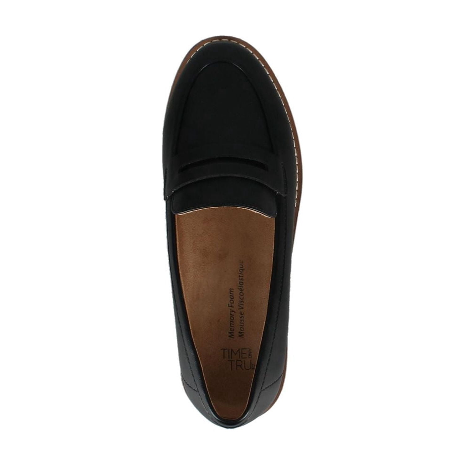 Mocassins décontractés confortables pour femme Time and Tru