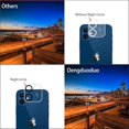 thumbnail image 4 of 3 Pack Camera Lens Protector for iPhone 12, 9H Hardness Tempered Glass, Ultra HD, Anti-Scratch, Case Friendly [Does not Affect Night Shots], 4 of 7
