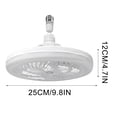 thumbnail image 3 of Study Bedroom Living Room Super Bright Energy-saving Fan Light E27 Universal Head Three Gear Light Three Gear Wind Speed, 3 of 7