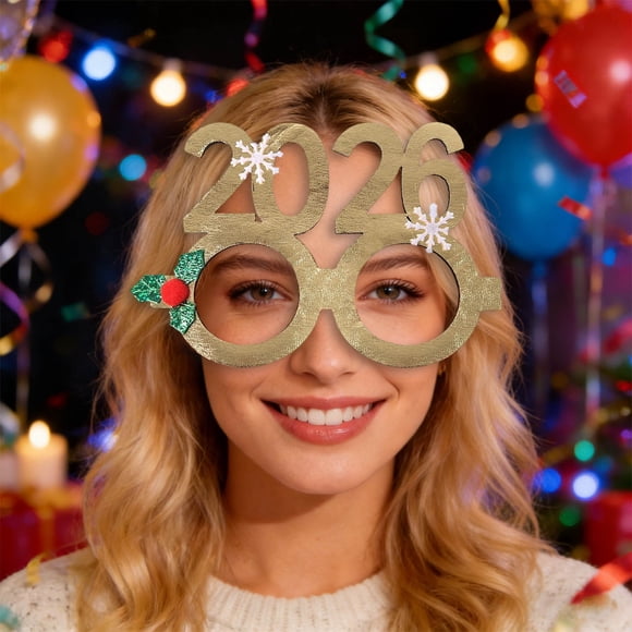 Glitter Number Headband for Parties and Celebrations – Festive 2026 Digit Hair Accessory for Girls and Teens Casual Home Wear