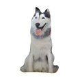 thumbnail image 1 of DOLITY Animals Dog Pattern Pillow Cushion Stuffed Toy 90cm Stylish for Kids Husky, 1 of 9