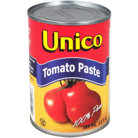 Unico - Tomato Paste - 369ml - 24ct - Triple-Concentrated Depth & Rich Color (24x369ml)