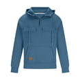 thumbnail image 2 of QIPOPIQ Chandails à Capuche pour Hommes Chandails à Capuche Décontractés pour Hommes avec Poches Zippées Fermeture Éclair Complète Chandail à Manches Longues Veste à Capuche de Sport Liquidation, 2 of 3
