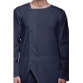 thumbnail image 3 of Atasi Button Down Asymmetrical Kurta For Men Solid Long Sleeve Kurta For Men, 3 of 6