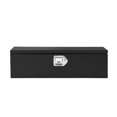 thumbnail image 2 of GloryStar Durable Metal Truck Tool Box, Heavy Duty Steel Diamond Plate Organizer with Lock and Side Handle for RV, Trailer, and Pickup, 2 of 9