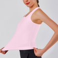 thumbnail image 4 of Timegard Débardeurs de Yoga pour Femmes Séchage Rapide Col Rond Sans Manches Dos Ouvert Entraînement Course Gym Haut Chandails de Sport, 4 of 5