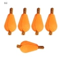 thumbnail image 1 of Maoww Ensemble Bobber de Pêche en Mousse Réutilisable, Liège de Lancer, Kit de Bouées de Pêche pour l'Extérieur, Motif 2, Rouge, 5 Pcs, 1 of 1