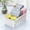 snack storage basket Under $5 a3, variant on BRELIL Small Storage Basket, Plastic Snack Storage Baskets, Hollow Rectangular Organizer Bins, Toiletries Cosmetic Organizer for Bathroom Kitchen Office Bedroom