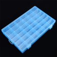 thumbnail image 3 of Estbridg Plastic Organizer Bead Storage Box with Compartments Containers with Movable Dividers for Small Earring Jewelry Craft Sewing Supplies  36 Grid  1 Pack, 3 of 7
