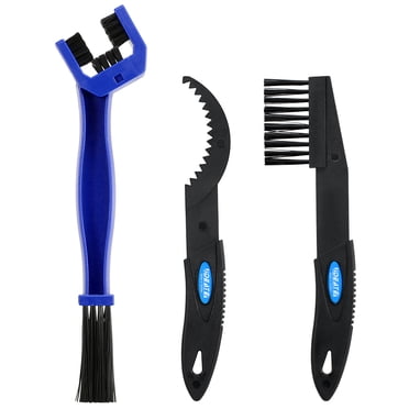 Yeacher Bicycle Chain Cleaning Brush Set Motorcycle Bike Chain Gears Maintenance Cleaning Brush Cleaner Tools Kit