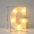 thumbnail image 3 of EQWLJWE LED Marquee Sign Light Up Letters,26 Alphabet Light Up Letters Sign,LED Marquee Letter Lights Sign,LED Letter Lights Sign,Light Up Alphabet Letter for Home Party Wedding Decoration, 3 of 9