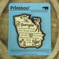 thumbnail image 4 of USA Georgia State Map Wooden Magnet Souvenir Fridge Magnet Gift, 4 of 5