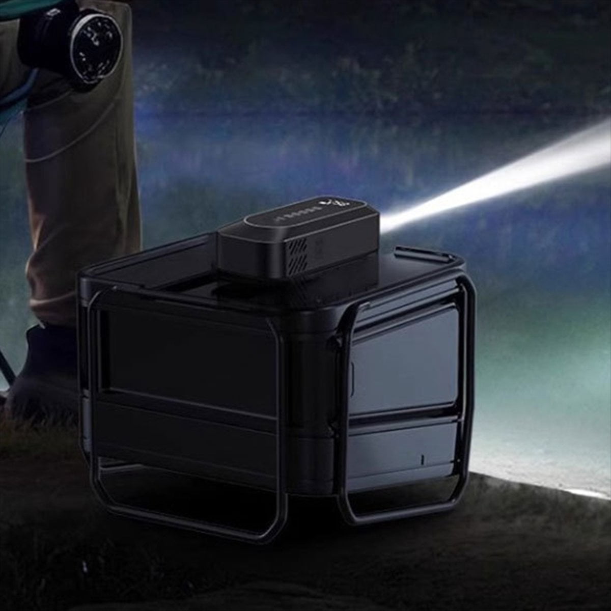 4 in 1 Car Jump Starting Air Compressor 1500A Portable Power Bank 16000mAh Car Battery Charger Booster Starting Device