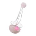 thumbnail image 3 of Cat Teaser Ball Toy, Interactive 360 Degree Rotating Cat Self Play Teaser Wand  For Kitten For Indoor, 3 of 8
