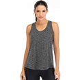 thumbnail image 2 of Workout Tops for Women Loose fit Racerback Tank Tops for Women Mesh Backless Muscle Tank Running Tank Tops, 2 of 2