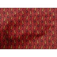 thumbnail image 4 of oneOone Cotton Poplin Fabric Leaves & Paisley Block Print Fabric BTY 42 Inch Wide, 4 of 4