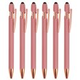 thumbnail image 1 of Unique Bargains Ballpoint Pen with Stylus Tip, Medium Point, 1.0mm, Black Ink, 6 Pack, 1 of 5