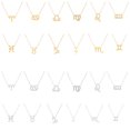 thumbnail image 3 of stanreset Constellation Thème Amitié Collier Créatif Confortable Ins Exquis Durable Résistant à la Rouille Léger Accessoire de Mode Sagittarius Or, 3 of 6