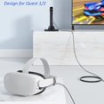 thumbnail image 3 of XIHAMA  Link Cable 16FT(5M) Compatible with Meta/Oculus Quest Link Cable, USB C to USB C VR Headset Cable with Fast Charging and 5Gbps Data Transfer for Gaming PC & USB C Chargers, 3 of 13