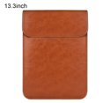 thumbnail image 4 of Housse d'Ordinateur Portable Imperméable en PU, Pochette de Rangement, Sac de Housse d'Ordinateur Portable, Housse de Remplacement pour MacBook, Jaune, 13,3 Pouces, 4 of 7