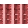 thumbnail image 1 of Ahgly Company Machine Washable Indoor Rectangle Transitional Pastel Red Pink Area Rugs, 6' x 9', 1 of 7