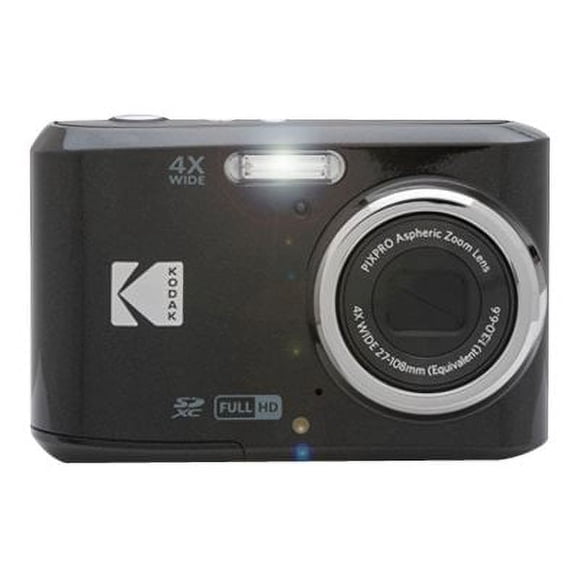 Kodak PIXPRO Friendly Zoom FZ45 - Appareil Photo Numérique - compact - 16,0 Mpx - 1080p / 30 Ips - Zoom Optique 4x - Noir