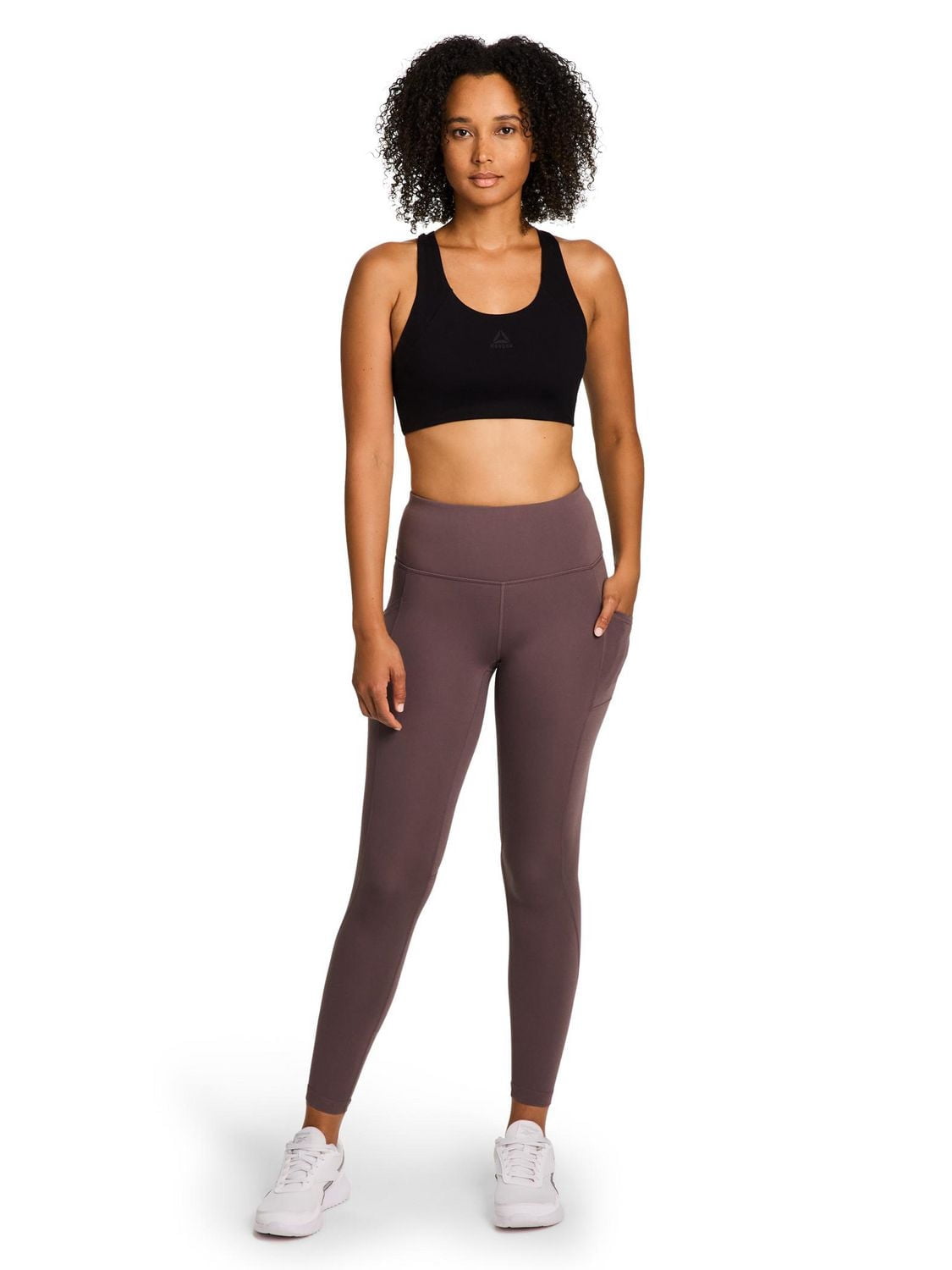 Reebok Everyday Highrise 7/8 Legging avec poches 25" Entrejambe pour femme