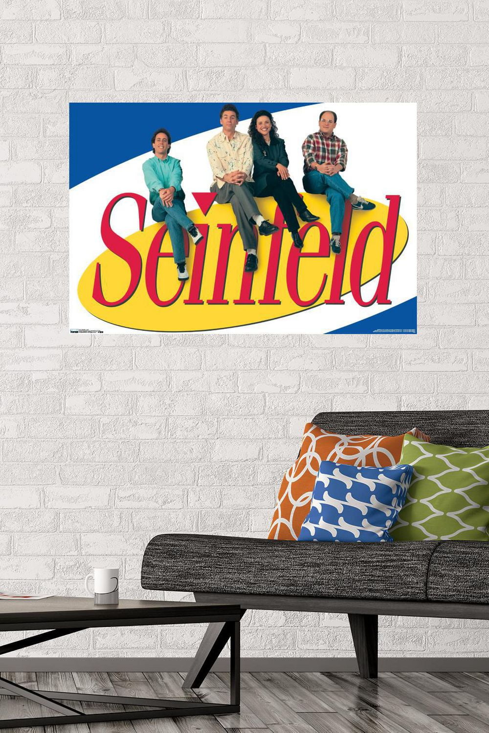 Seinfeld - Logo Wall Poster, 22.375" x 34"