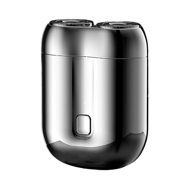 Rechargeable Wet/Dry Shaver - 6600 RPM Motor, Ergonomic Design & Portable, for Men's Facial and Body Hair Trimming