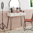 thumbnail image 3 of Novogratz Kimberly At Home Vanity with Drawers, White, 3 of 9