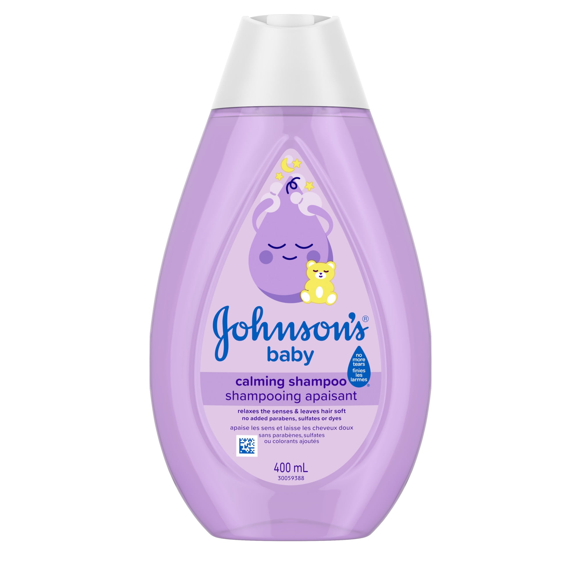 Johnson's Baby Shampoo, Calming Shampoo, Paraben Free, 400 ml