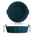 thumbnail image 1 of Agiferg Reusable Air Fryer SILICONE BAKING Pad Foldable Fryer Tray Pad, 1 of 6