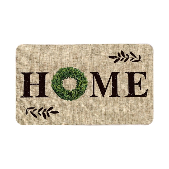 Tapis de Bienvenue de Printemps Été en Polyester pour Entrée Intérieure de la Saint-Patrick