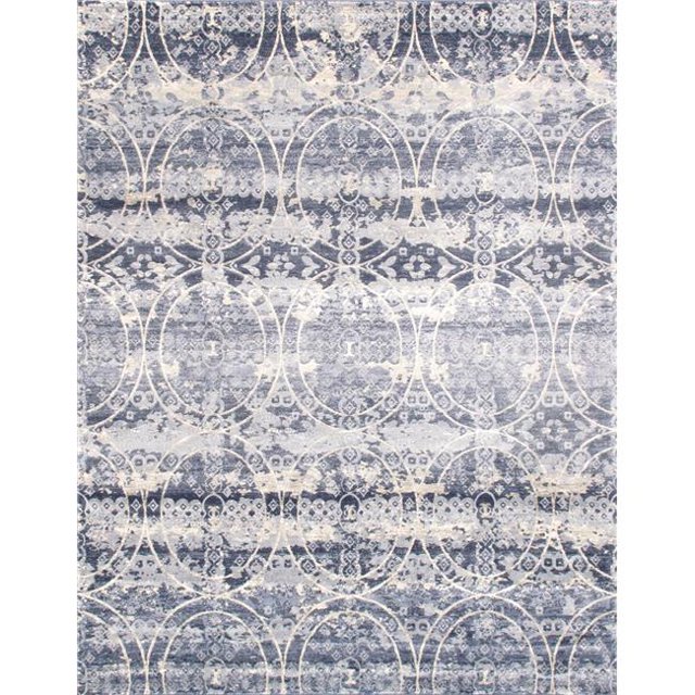 5 x 7 Pi Amadeus Conception Puissance Métier Zone Tapis&44; Bleu