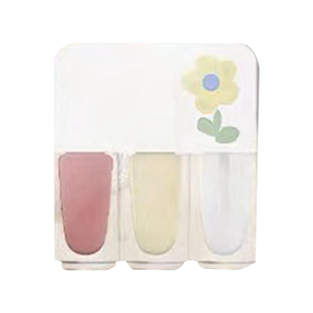Riforla Three Color Nail Polish No Baking Quick Drying Set Durable Tearable Water Based Manicure 1ml Nail Polish