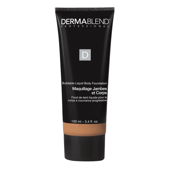 Dermablend Leg and Body Makeup, Buildable Liquid Foundation 45N
