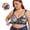 Black, variant on LOVZFMLL Bras for Women Floral Comfort Soft Stretchy Breathable Push Up Bra No Underwire Front Closure Full Coverage Everyday Bralettes Black 36E