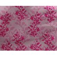 thumbnail image 4 of oneOone Georgette Viscose Fabric Leaves & Floral Block Printed Craft Fabric BTY 42 Inch Wide, 4 of 4