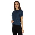 thumbnail image 3 of Inkmeso T-Shirt à Manches Courtes pour Femmes, Épaules Tombantes, Col Rond, T-Shirts d'Été Décontractés, 3 of 7