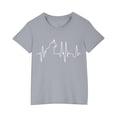 thumbnail image 1 of T-shirt en Coton pour Tout-Petits Garçons Filles Col Rond Manches Courtes T-Shirt Imprimé Haut 1 Pce, 1 of 6