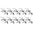 thumbnail image 2 of Fyydes Presser Foot, 10pcs Presser Foot Holders Acier Inoxydable Multifonctions Machines à Coudre Accessoires, Pied de Machine à Coudre, 2 of 8