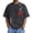 Black, variant on Men’s Distressed Graphic Print Washed Tee for Casual Everyday Wear Casual Shirt for and Street Style