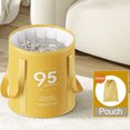 thumbnail image 4 of YAOMOBB High Temperature Resistant Foot Bath Bag Portable Collapsible Foot Bath Tub Waterproof PVC Insulated Foot Spa Soaking Bucket for Travel and Home, 4 of 7
