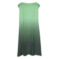 thumbnail image 5 of FhsagQ Robes Filles Été Sans Manches Robe Ligne Confort Col Rond Décontractée avec Imprimé Dégradé pour Tout-Petits Enfants Plage Extérieur Fille Printemps le 7 Juillet Robes Taille 6-7 Printemps Vert 3-4 Ans, 5 of 5