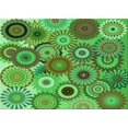 thumbnail image 1 of Ahgly Tapis Rectangulaire Lavable en Machine, Algues Vertes, 6 Pieds x 9 Pieds, 1 of 7
