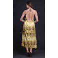 thumbnail image 3 of Bimba Robe de Plage Teinture sur Nœuds pour Femmes, Imprimée, Dos Nu, Longue, à Col Licou, Rayondress - X-Grand, 3 of 6