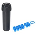 thumbnail image 1 of Spray Nozzle, Telescopic Plastic Buried Sprinkler Easy Installation 3/4in Thread  for Irrigation, 1 of 8